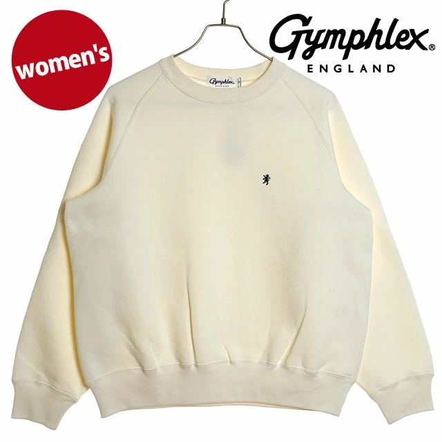 スウィングスリーブ クルーネックプルオーバー [GY-C0291-TCF] W SWING SLEEVE CREW NECK P.O. レディース トップス スウェットシャツ トレーナー IVORY