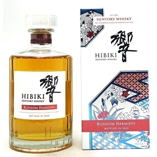 【ご一家族様１本限り】 サントリー 響 ブロッサムハーモニー 2022 700ml 43度 箱付 送料無料 ウイスキー ^YASTBHJC^