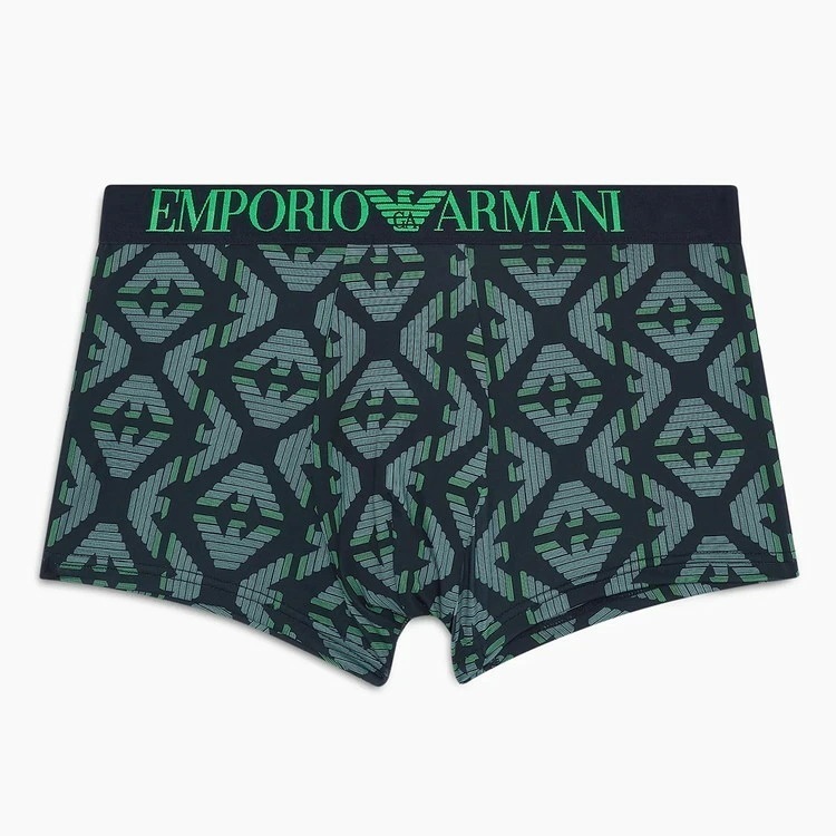 ALL OVER PRINTED MICROFIBER ボクサーパンツ [フルオグリーン/イーグルス]【111290-4R535-12982】 5,455円