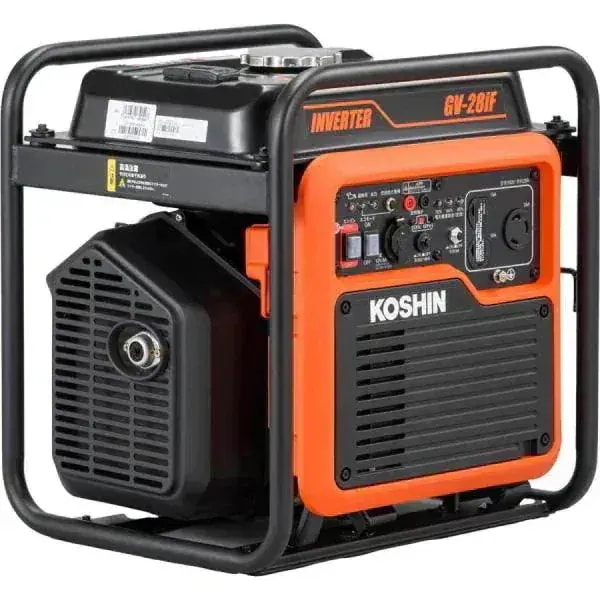 工進 発電機 ガソリン 低騒音 非常用 アウトドア インバーター発電機 2.8kVA GV-28iF KOSHIN