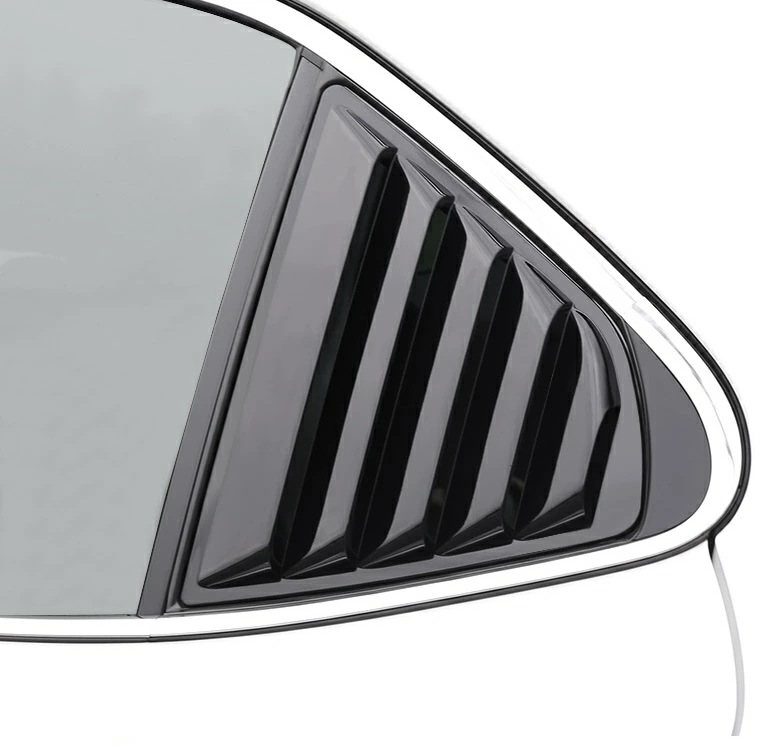 新型カムリ70系 G X WS専用リア ウィンドウ トリム カバー 外装 カスタムパーツ ABS 2P 2タイプ選択可能