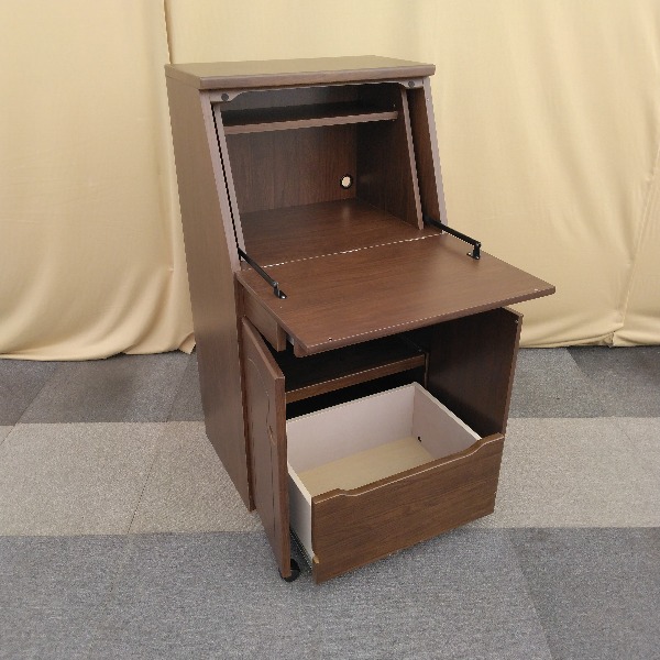 ライティングビューロー 天然木ライティングデスク 学習机