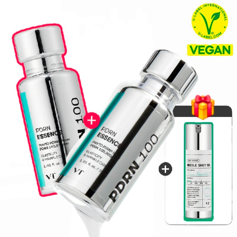 【正規品1+1】PDRN エッセンス100 30ml+30ml (+リードルショット100 10ml付き)