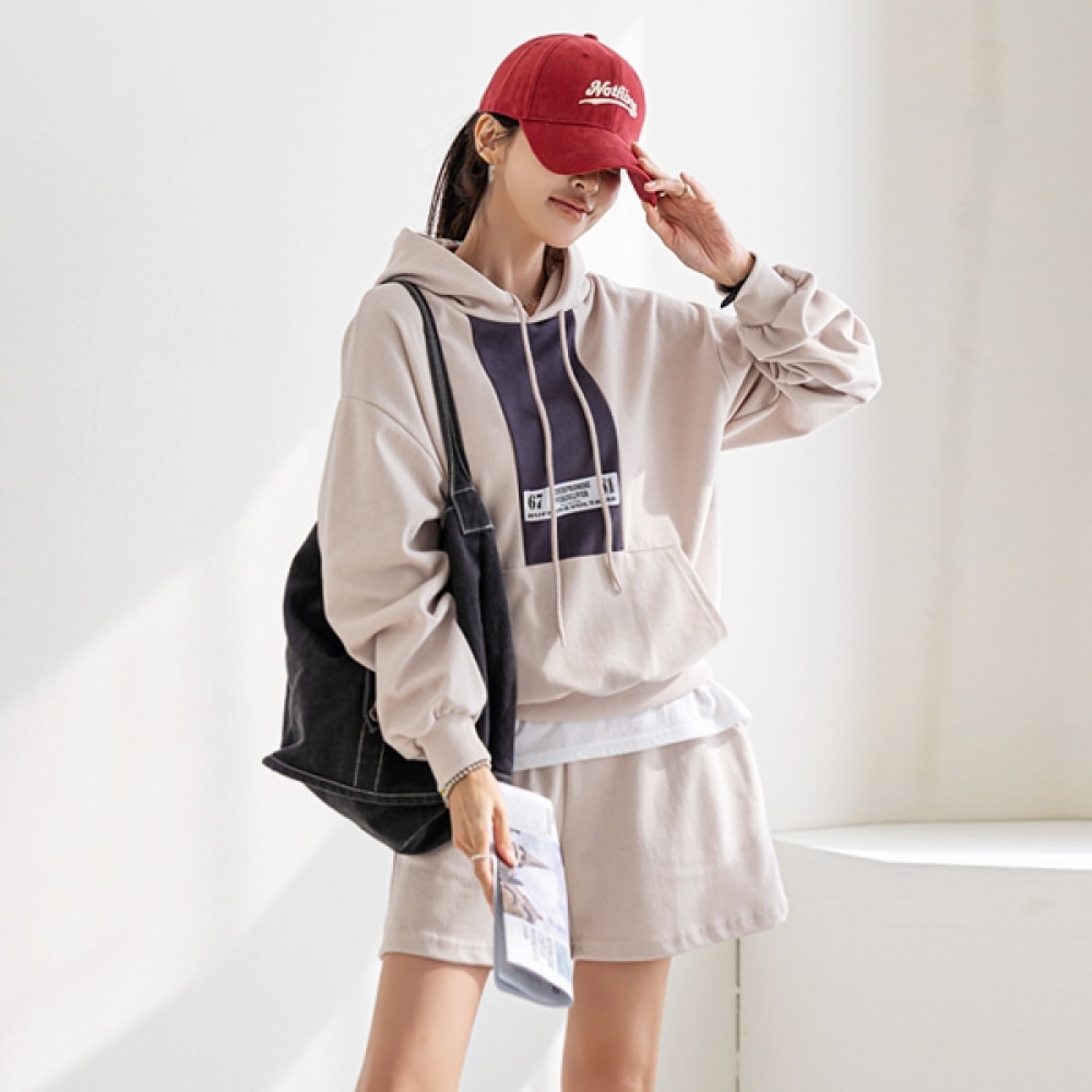 [NAK21] クアンクアンクアンパーカー+ショーツ上下セットDM51-SET-09