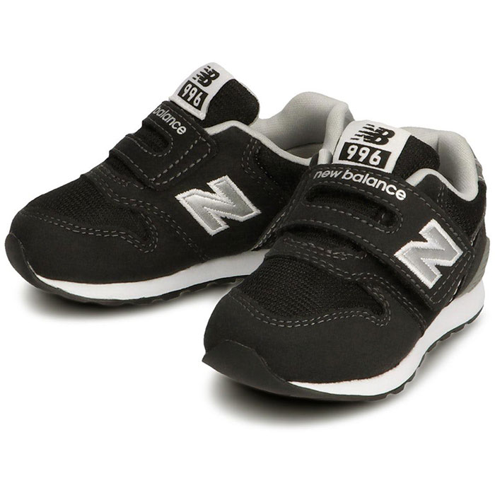 全3色　W幅 ベビー キッズ NB 996 フック アンド ループ スニーカー シューズ 運動靴 ベルクロ マジックテープ IZ996BK3W IZ996GR3W IZ996NV3W