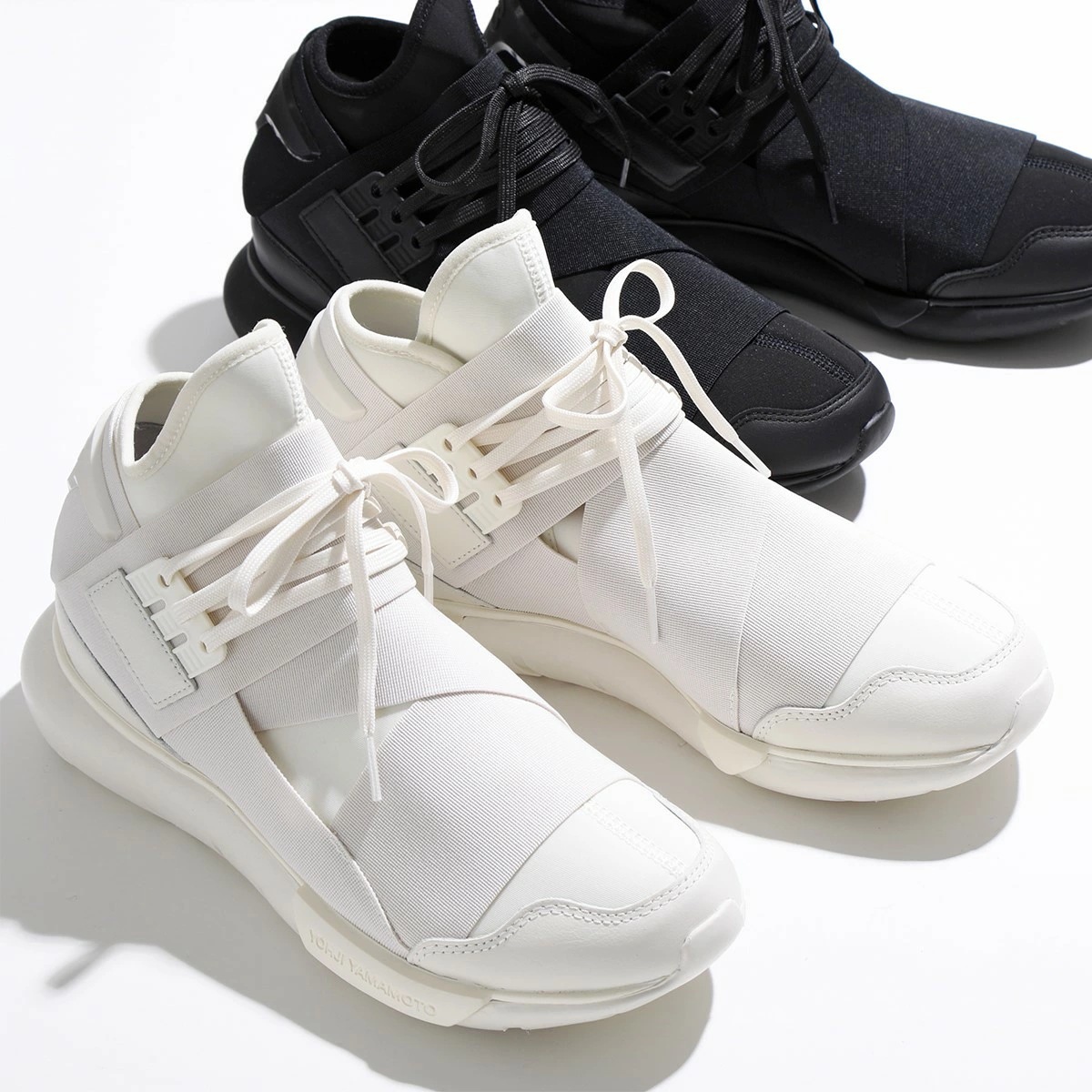 Y-3 ワイスリー スニーカー QASA カーサ IF5504 IF5505 メンズ ミッドカット ハイカット ストラップ ロゴ シューズ 靴 カラー2色