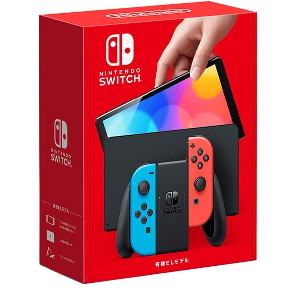 任天堂 Nintendo Nintendo Switch （有機ELモデル） Joy-Con（L） ネオンブルー/（R） ネオンレッド [Nintendo Switch本体]