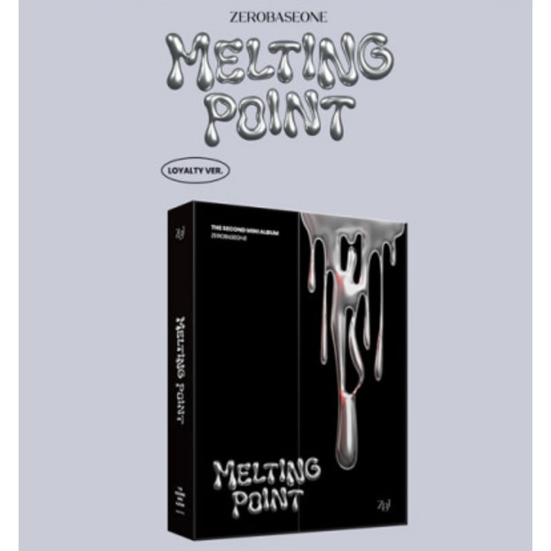 [未開封新品] (3点セット)ゼベワンゼロベースワンミニ2集アルバムメルティングポイントZB1 MELTING POINT LOYALTY