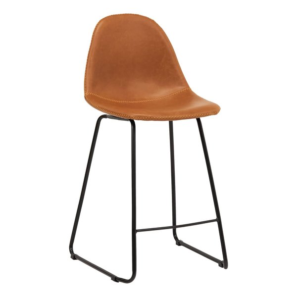 バーチェア 高さ93.5×座面高60cm キャラメル LC-4535CA