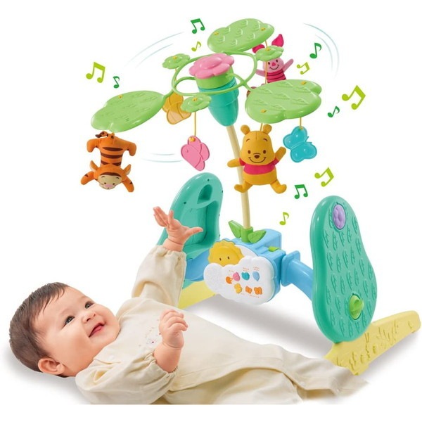 プー えらべる回転6WAYジムにへんしんメリー