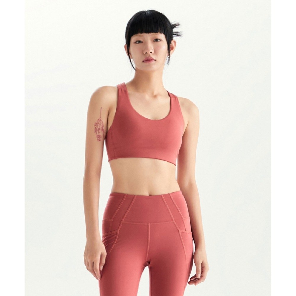 ニューバランス NBN9D4S032/レディース NB フューエルブラトップ (レッド)