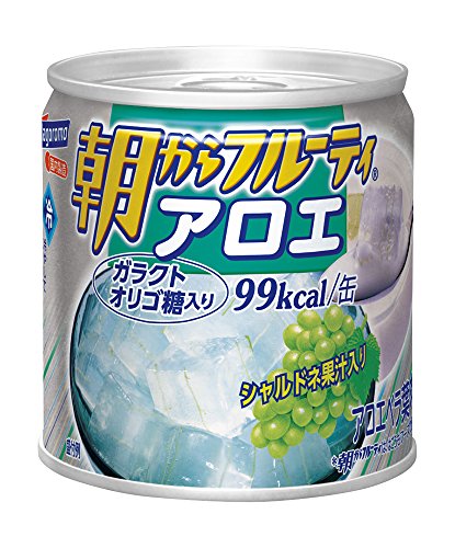 朝からフルーツ はごろも 朝からフルーティ アロエ 190g (4088) 24個