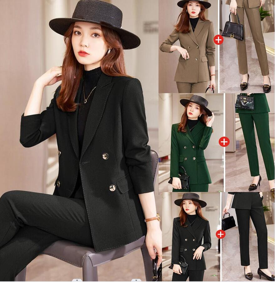 3色 レディース スーツ 2点セット パンツスーツ フォーマルスーツ スーツセット セットアップ ビジネススーツ 洗える 長袖 ジャケット 通勤 OL 七五三 卒業式 入学式 着痩せ カジュアル おし