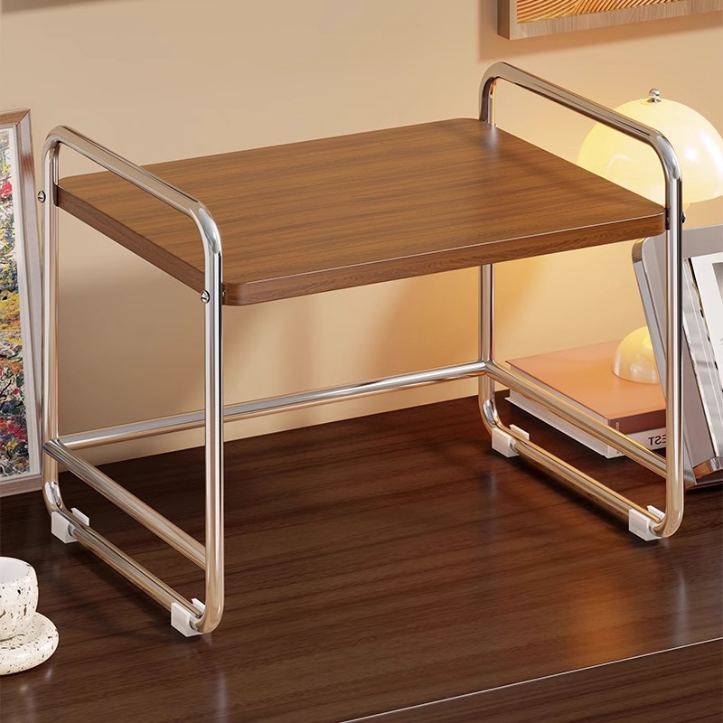 プリンター配置キャビネットデスクトップ小さな二重層コピー機多機能ストレージ家庭用デスクトップ二重層仕上げラック