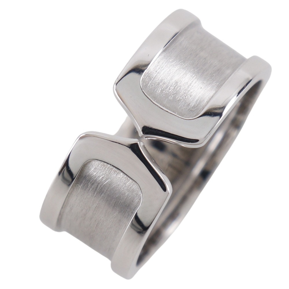 C2 リング・指輪 K18ホワイトゴールド 22.5号 約13g メンズ 中古品 Aランク