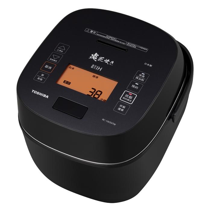 海外向け炊飯器 220V仕様 東 真空圧力IH炊飯器 5.5合炊き ブラック RC-DX10T-K 58,410円