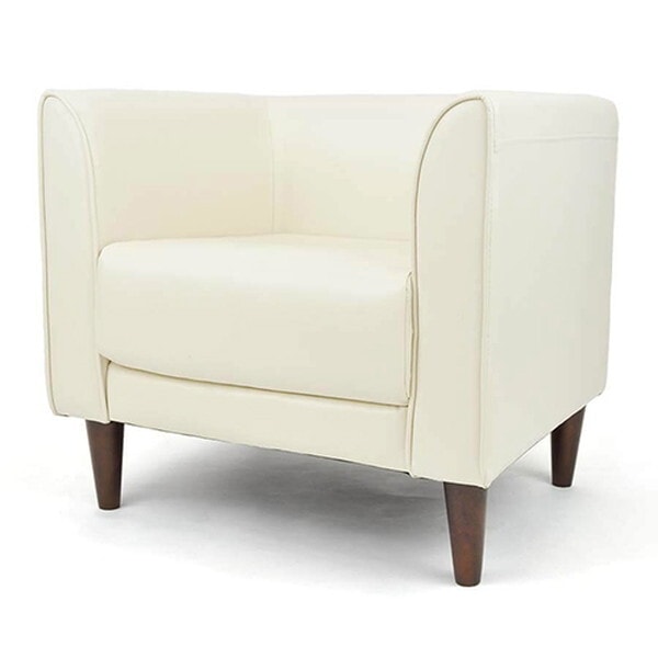 サイバーライフ シングルソファー モデナ1P modena1p-pvc-iv アイボリー メーカー直送