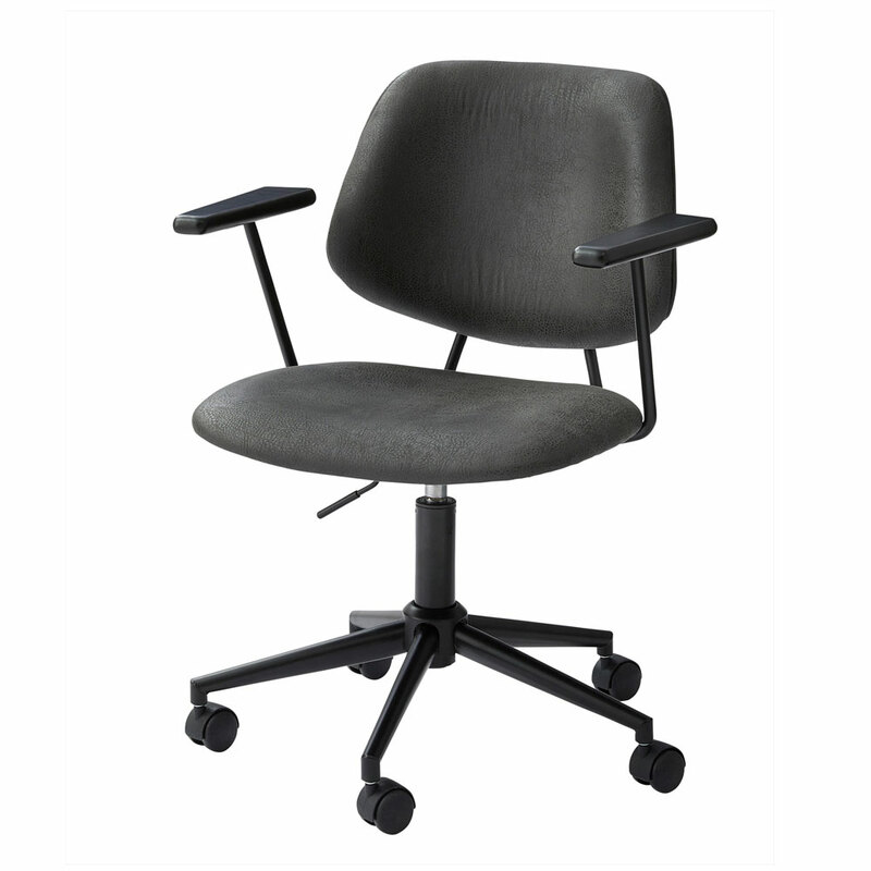 デスクチェア PC-80BK 【 作業用チェア オフィス家具 椅子 イス オフィス用品 】