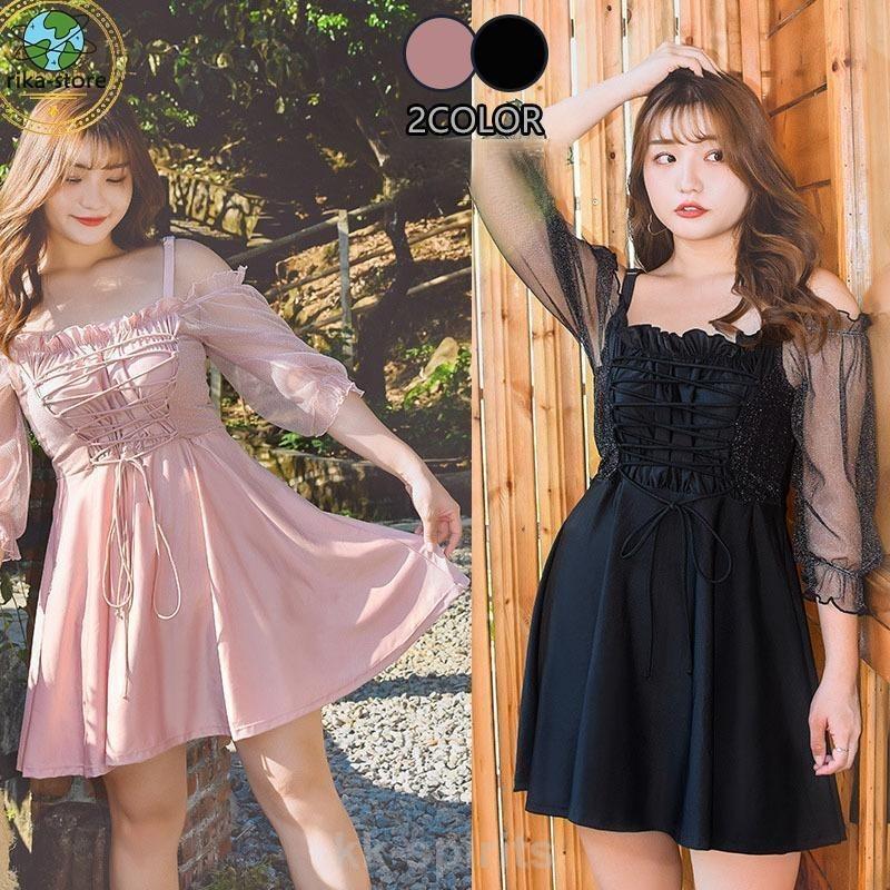 ワンピース水着 体型カバー 水着 レディース 大きいサイズ ママ水着 ミセス バスト 盛れる 水着 女性ぽっちゃり