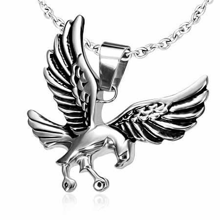 イーグル ペンダントトップ 鷹 鷲 タカ ワシ 鳥 バード 鳳凰 リアル 3D 人気 サージカルステンレス316L ネックレス パーツ 首飾り アクセサリー 男性 女性 stt00-00-0182