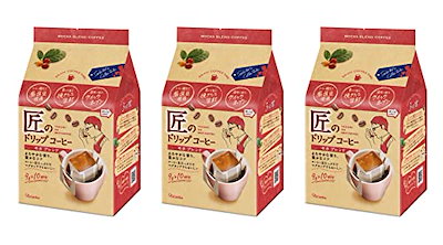 他サイト： 片岡物産 匠のドリップコーヒー モカブレンド 10袋 ×3袋 レギュラー(ドリップ)の商品画像