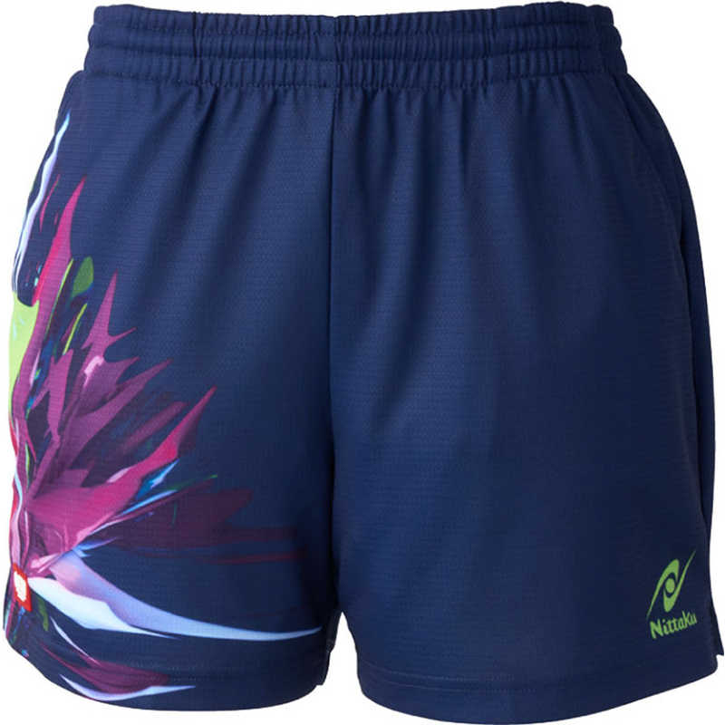ニッタク　卓球用品 男女兼用 ブライトバーストショーツ J150 ネイビー　NW-2523