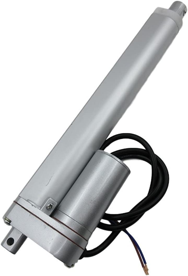 電動 シリンダ アクチュエータ 750N 10mm/s DC 12V 農業 産業 リフター 福祉 介護 リフト DIY(200mm)