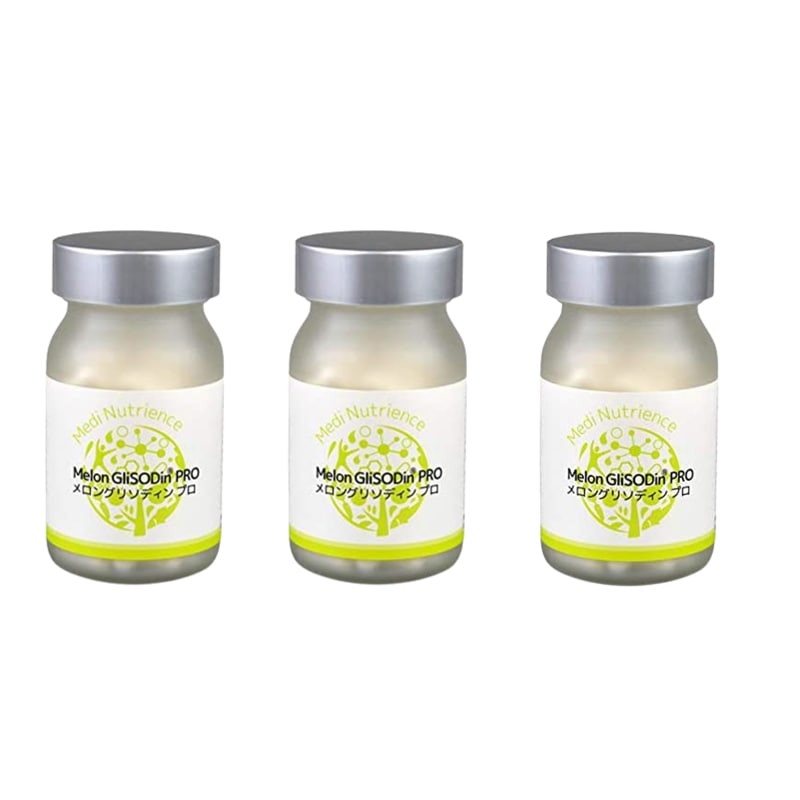 【3個セット】メロングリソディンプロ メロン抽出物配合サプリメント 90粒
