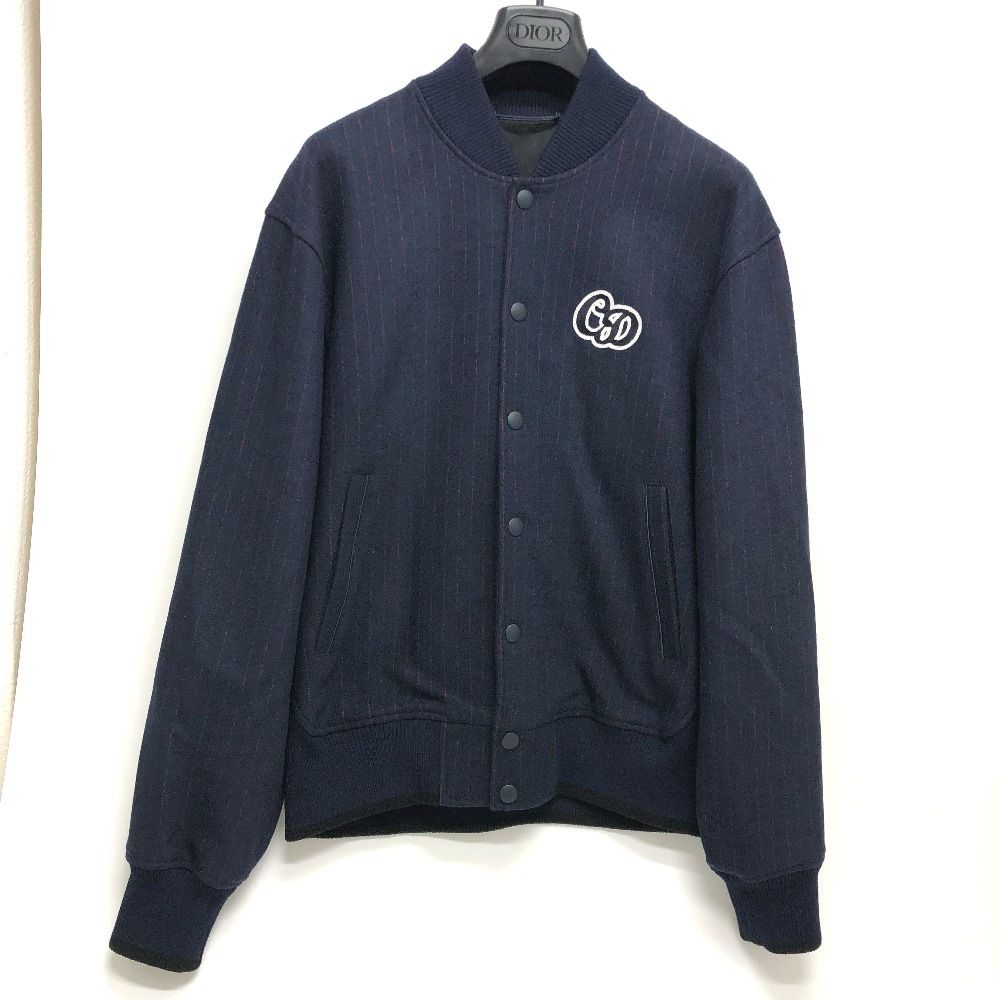 ジャケット 213J431A0738 アトリエ ストリート スタイル ブルゾン ウール ネイビー