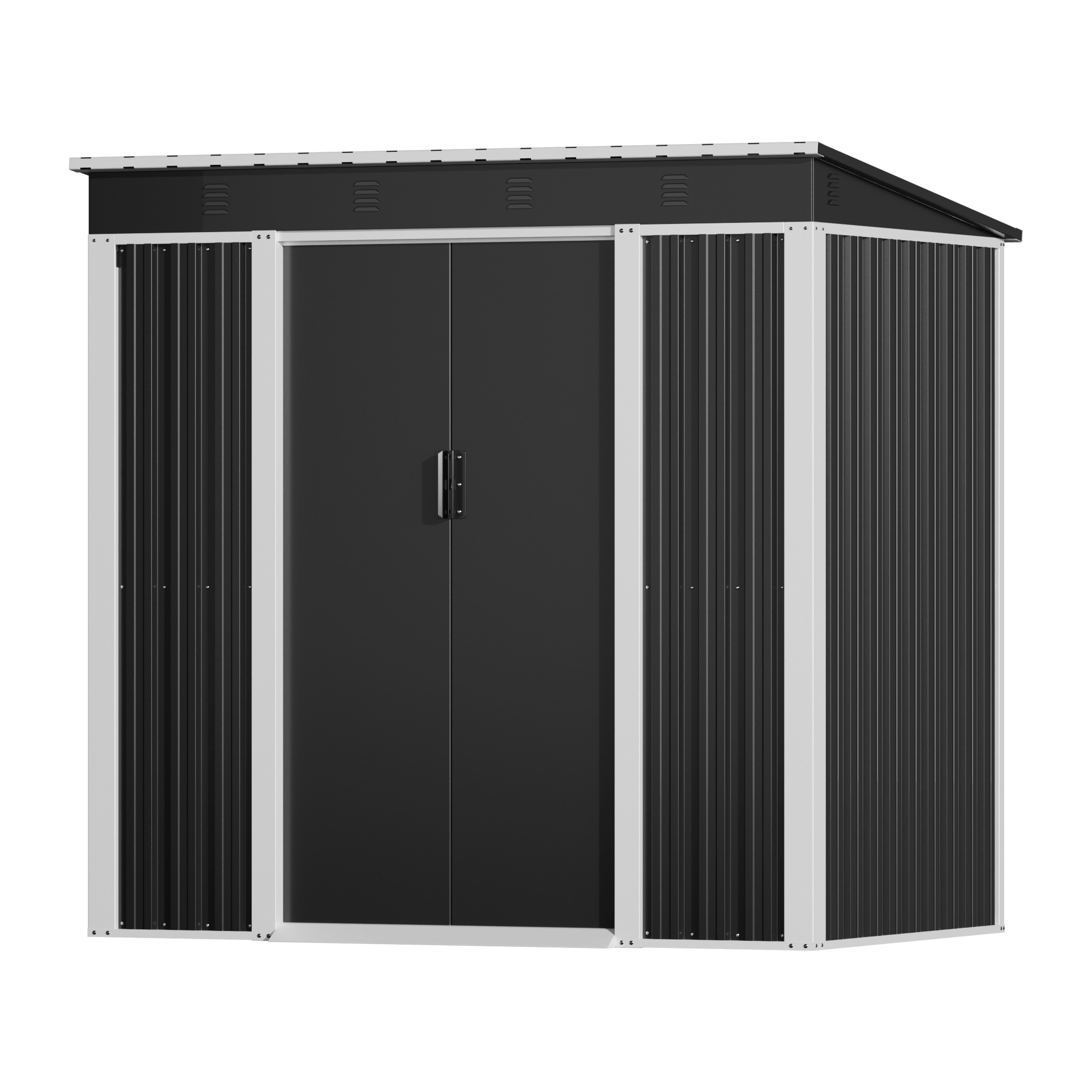 【国内発送&送·料·無·料】【2025年新仕様】物置 屋外 倉庫 スチール 大型 幅180*奥行き120*高185 物置き 防水 戸外収納庫 収納庫 屋外物置 防さび ベランダ おしゃれ ドア 引戸 38,266円