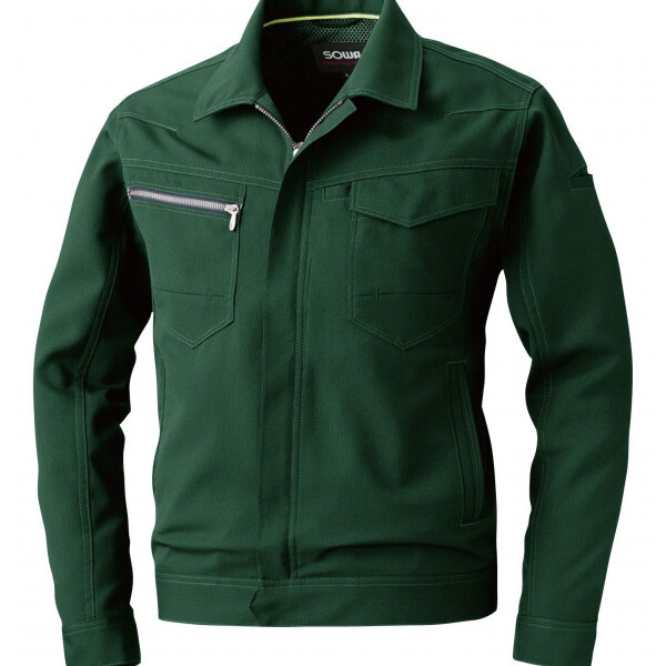 963 長袖ブルゾン Sサイズ ダークG(109) SOWA