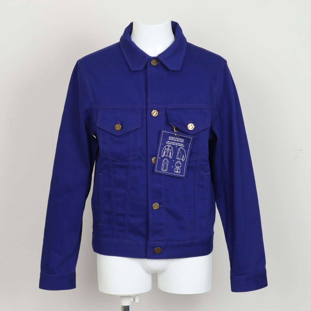 新品同様 22AW ステープルズエディション サイズ 46 デニムジャケット メンズ ELE BH5-4 中古