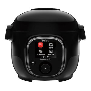 【即納】ティファール 電気圧力鍋 3L 内蔵250レシピ 「クックフォーミー ブラック」 スロークッキング対応 圧力調理 CY8768JP