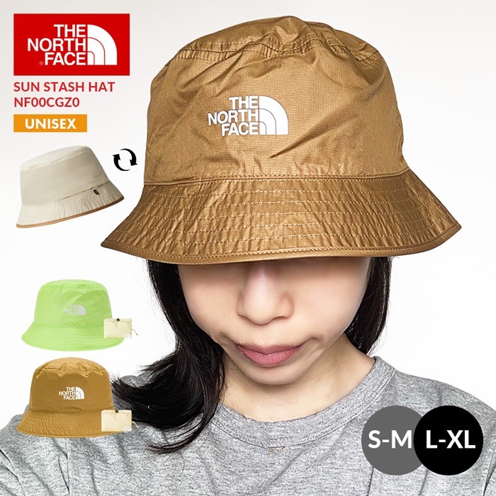 【SHOPクーポンあり】帽子 メンズ レディース 紫外線防止 バケット サンスタッシュ ハット バケハ コンパクト収納 リバーシブル ポケッタブル イエロー グリーン
