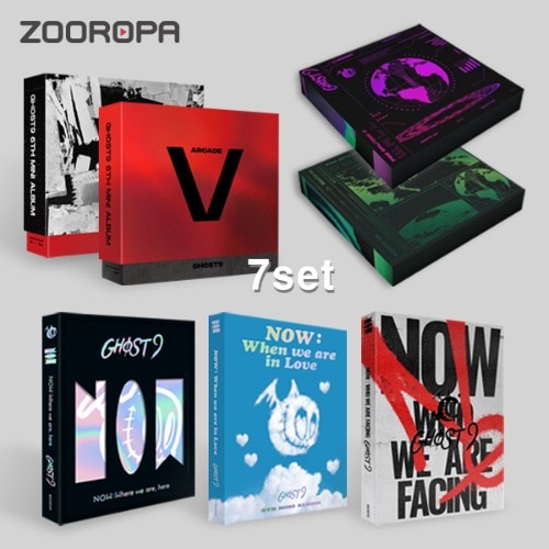 [7종세트] 고스트나인 GHOST9 ARCADE V NOW Who we are facing NOW PRE EPISODE