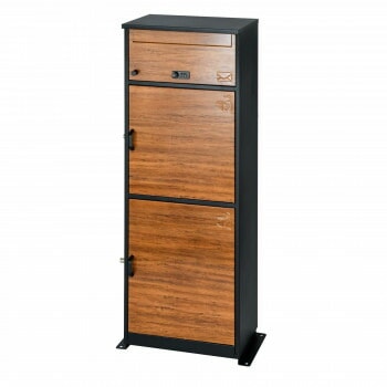 KGY（ケイ/ジー/ワイ工業）　宅配ボックス　リシム　マルチ　濃木目　THB-3115　DW