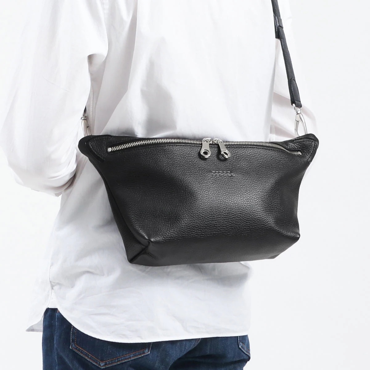 Kermit 2nd ショルダーバッグ 斜めがけ A5 本革 日本製 メンズ レディース