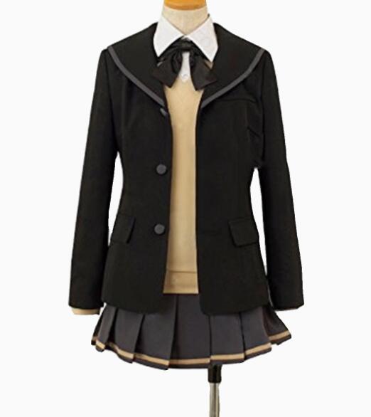 アマガミ もりしま はるか コスプレ衣装V舞台演出服 ハロウィン イベント 学園祭 クリスマス仮装サイ アニメの制作を受ける男女兼用 (ウイッグ 道具 靴追加可) 【サポートカスタム寸法