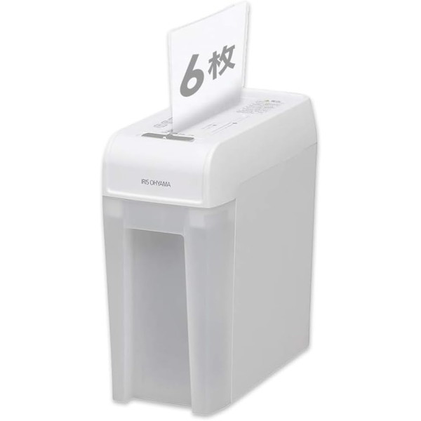 IRIS シュレッダー P5HCS-WH ホワイト P5HCS-WH メーカー直送