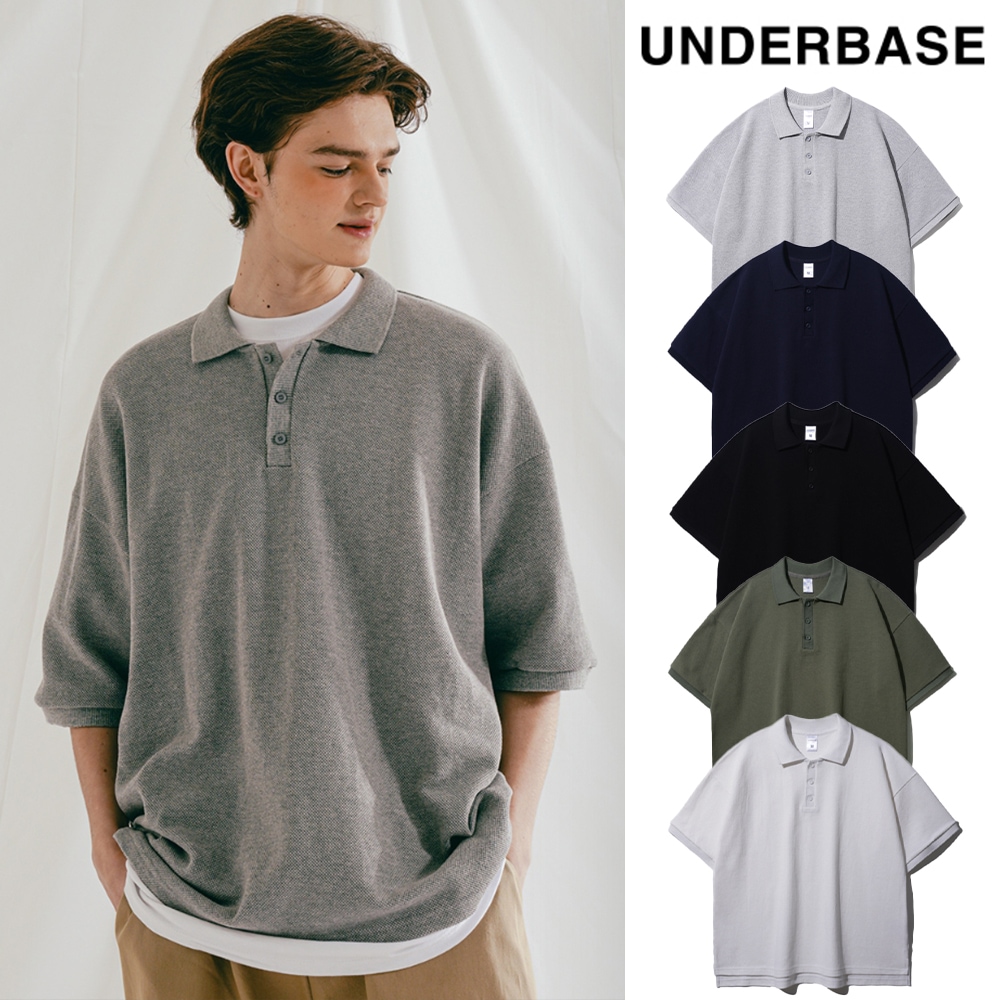 [UNDERBASE] Willey collar short sleeve