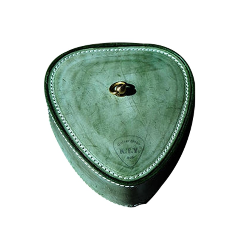 Knight T.Y.シリーズ ギターピックケース GPB-1312 オリーブグリーン ミストレザー
