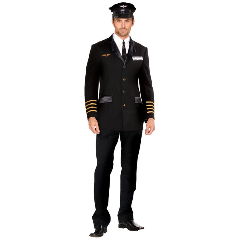 コスプレ 仮装 マイルハイ・パイロット M 【 コスプレ 衣装 ハロウィン 仮装 コスチューム 男性用 余興 パーティーグッズ 大人用 メンズ 機長 】