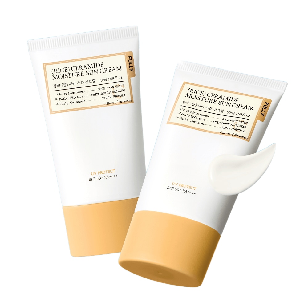 [2個セット] プーリー 米 セラ 水分 サンクリーム 50ml + 50ml SPF50 + PA++++ ファジャルモク メイクアップ持続力 24時間