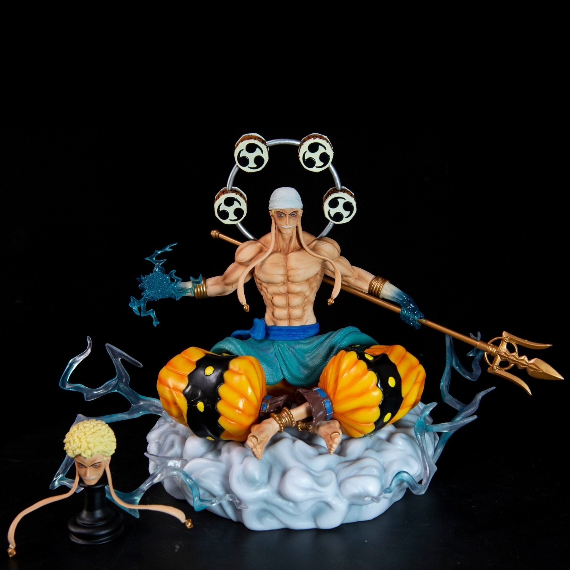 ワンピース GKシリーズ BT トールエネロ七武海 シッティングライト フィギュア モデル装飾品 機器