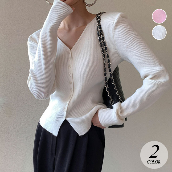 【2025新作 急速出荷】Vネック ニット カーディガン レディース 長袖 薄手 トップス アウター 羽織り 重ね着 レイヤード UV対策 日焼け防止 冷房対策フロントボタン シンプル カジュアル 5,574円