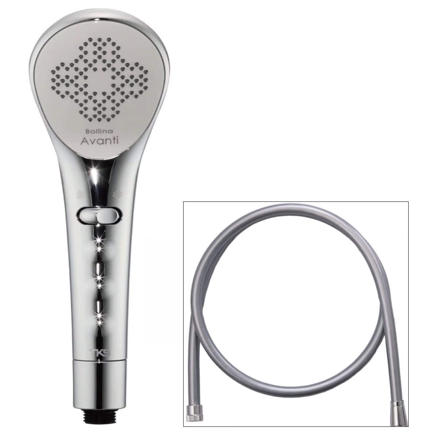 【メタル調シャワーホース付セット】アヴァンティ　ウルトラファインバブルシャワーヘッド 32,230円