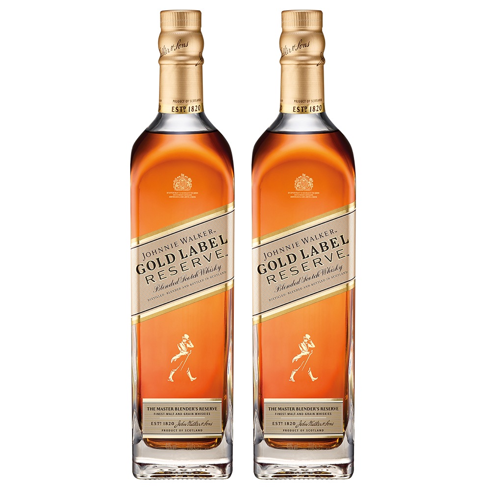 [正規品] ゴールドラベル リザーブ 2本セット 700ml / スコットランド ブレンデッドスコッチウイスキー GOLD LABEL RESERVE