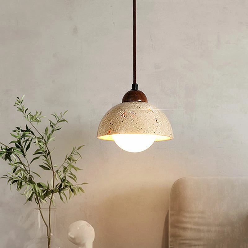 ペンダントライト 照明器具 おしゃれ 北欧 LED 天井 オシャレ リビング キッチン 安い 吊り下げ 和風 和室 事務所 玄関 室内 感 デザイン 石/木 1灯 ダクトレール 引掛シーリング用 工事