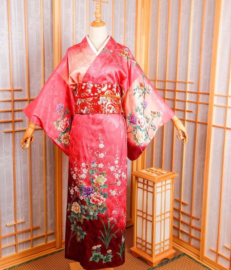 秋冬和服正装訪問模倣娟掛里定位パッチワーク改良便着版140