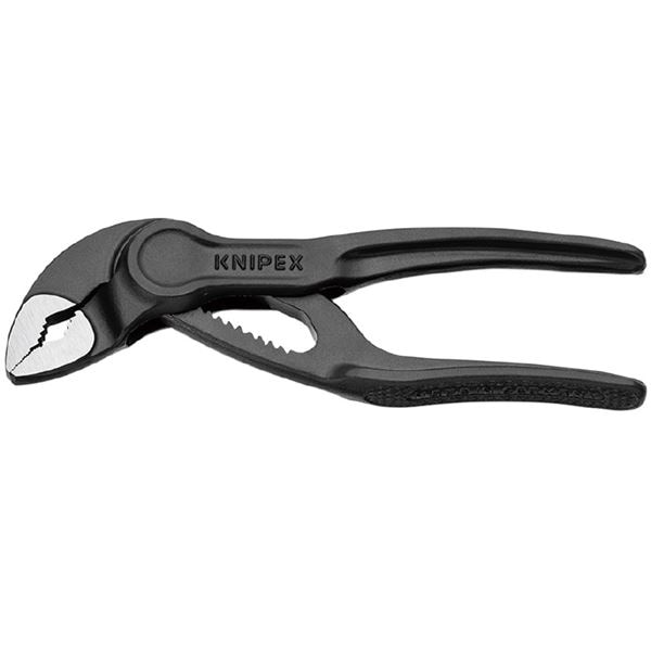 KNIPEX クニペックス 全長１００ｍｍ 手のひらサイズ コブラ Ｃｏｂｒａ ウォーターポンププライヤー 8700-100BK